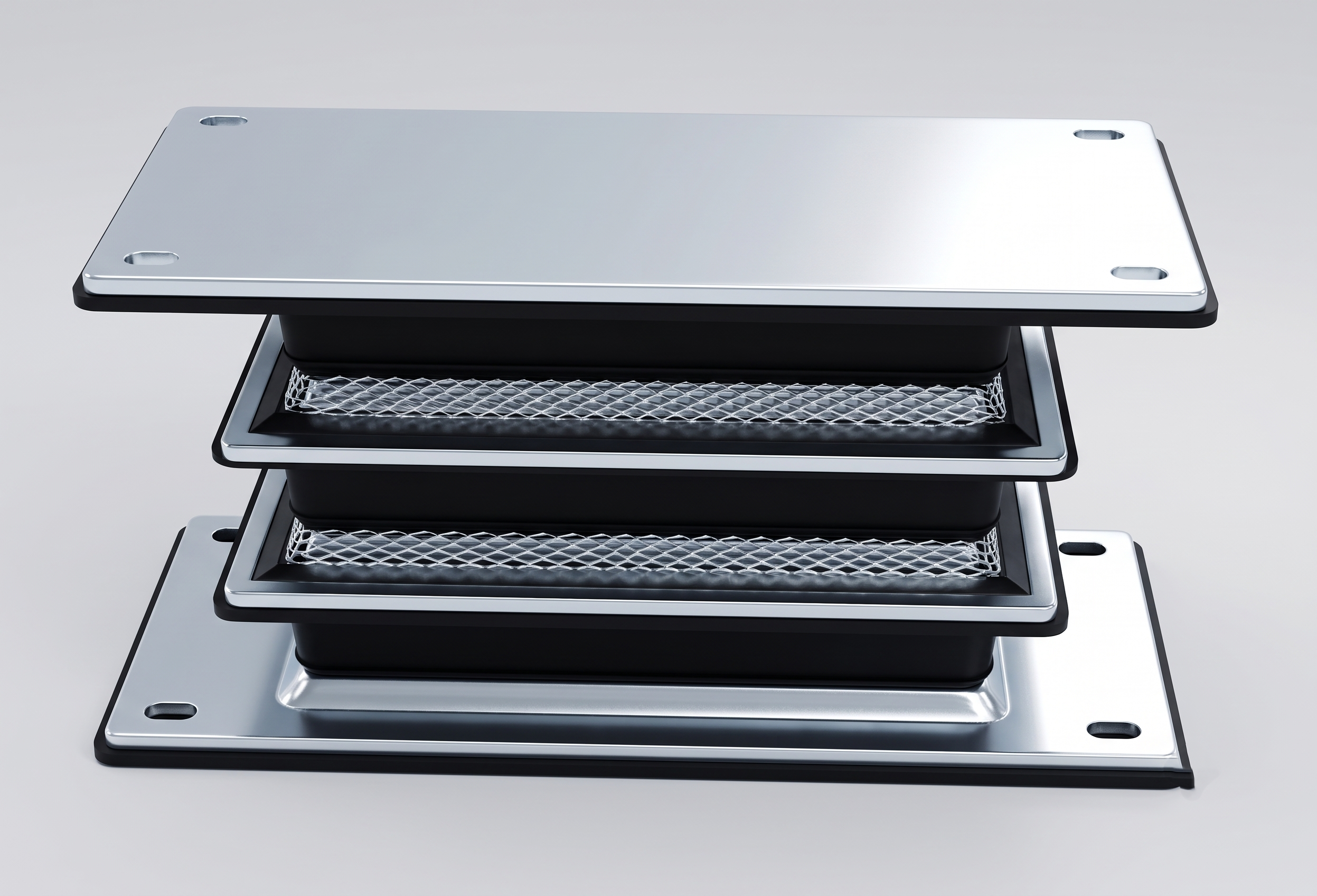 Heavy Duty Rubber Buffer Springs & Sandwitch Mountings